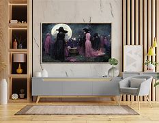 Image result for Samsung Frame TV Halloween Art