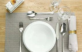 Image result for Informal Dinner Table Setting