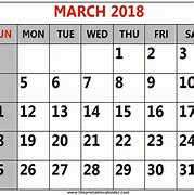 Image result for March 2018 Calendar Printable 8 X 11