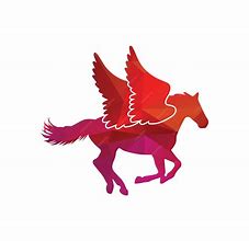 Image result for Flying Horse Vector