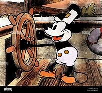 Image result for Mickey Mouse Steamboat Willie