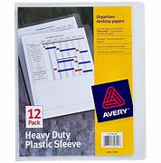 Image result for Plastic Document Sleeve