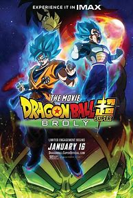 Image result for Dragon Ball Super Broly Movie Poster