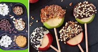Image result for Caramel Apple Slices Easy for Kids