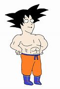 Image result for Goku in Family Guy Pose