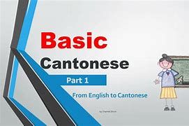 Image result for Basic Cantonese