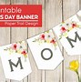 Image result for Happy Mother's Day Banner Printable