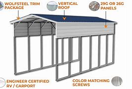 Image result for 24X40x13 RV Carport