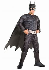 Image result for Batman Costume with Black Eyes