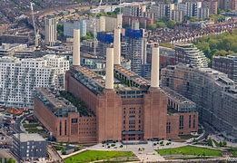 Image result for Battersea Power Station Then Vs. Now