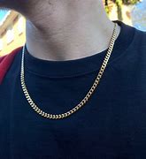 Image result for 2.5 mm Gold Chain Picture