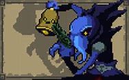 Image result for Enter the Gungeon Mine Flayer Art