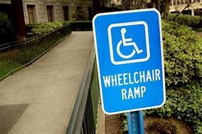 Image result for ADA Ramp Available. Sign