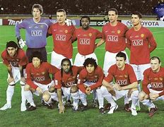 Image result for Team Management Manchester United 2008