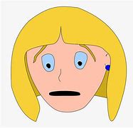 Image result for A Worried Girl Face Facing Sideways in a Cartoon