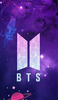Image result for BTS Logo Wallpaper Galaxy