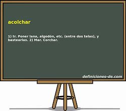Image result for acolchar