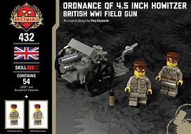 Image result for LEGO WW1 Artillery