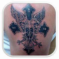 Image result for Serbian Eagle Tattoo