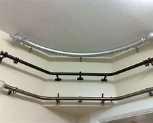 Image result for Bendable Shower Curtain Rod