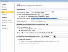 Image result for AutoRecover Word Documents