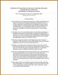 Image result for APA Style Literature Review