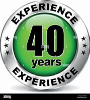 Image result for 40 Years Experience Icon