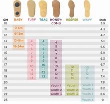 Image result for Little Girls Shoe Size Chart