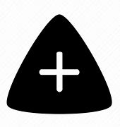 Image result for Plus Sign in Triangle