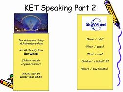 Image result for Ket Speaking Sample