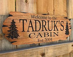 Image result for Outdoor Personalized Wood Business Signs