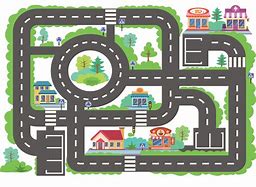 Image result for Kids Road Maps Printables