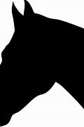 Image result for Wild Horse Head Silhouette