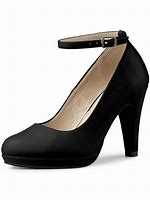 Image result for Round Toe High Heels