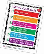 Image result for Virtual Classroom Rules