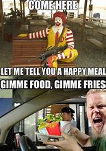 Image result for Cheap McDonald Meme