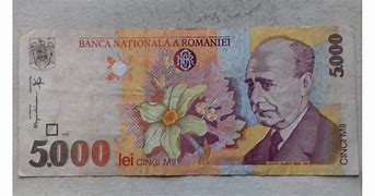 Image result for Bancnota 5000 Lei