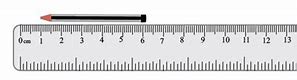 Image result for Pencil Measurements in Centimeters