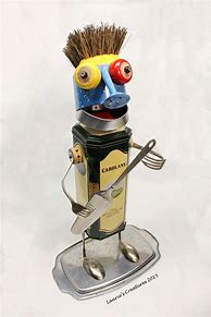 Image result for Junk Art Robots
