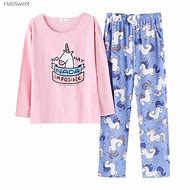 Image result for Unicorn Pajamas for Women