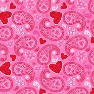 Image result for Fabric Heart Pattern