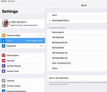 Image result for Wi-Fi Settings Apple Turned Off iPad