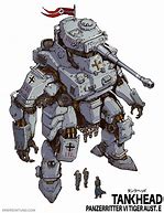 Image result for Robot Tank Concept Art