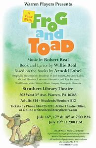 Image result for A Year with Frog and Toad Music Lyrics