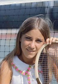 Image result for Chris Evert Casual