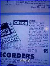 Image result for Olson Tape Recorder