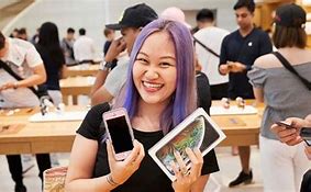 Image result for A Person Buying an iPhone