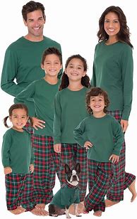 Image result for Matching Family Pajamas with Extended Sizes with Foot In