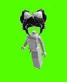 Image result for Greenscreen Roblox Character Girl
