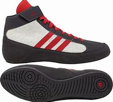 Image result for Red Adidas Wrestling Shoes